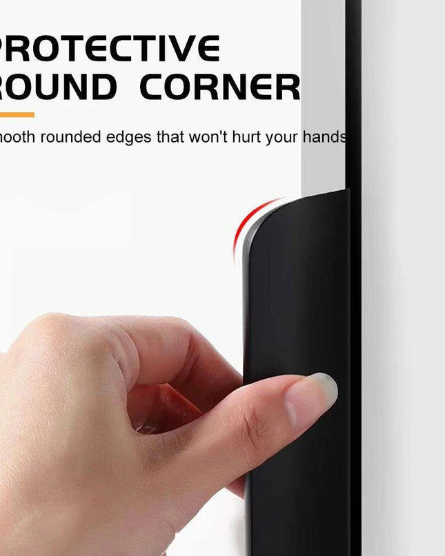 Sophisticated Black and Gold Aluminum Alloy Cabinet Handle Collection