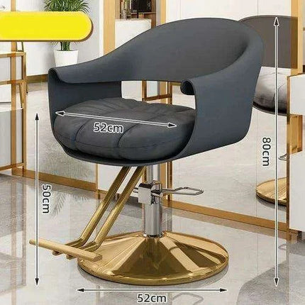 Premium Leather Salon Styling Chair for Exceptional Comfort and Versatility