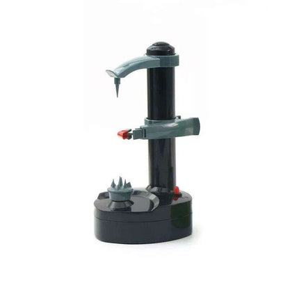 Hands-Free Electric Fruit and Vegetable Peeler with Adjustable Fork - Quick and Easy Peeling Solution