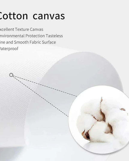 Elegant Crimson Muse: Contemporary Abstract Lady Canvas Art