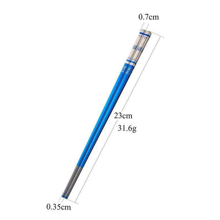 Elegant Laser Engraved Stainless Steel Chopsticks with Non-Slip Grip for Sushi and Noodle Lovers