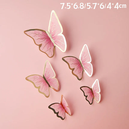 Chiffon Moon Boat Ballet Girl Lace Flower Acrylic Cake Topper Happy Bi