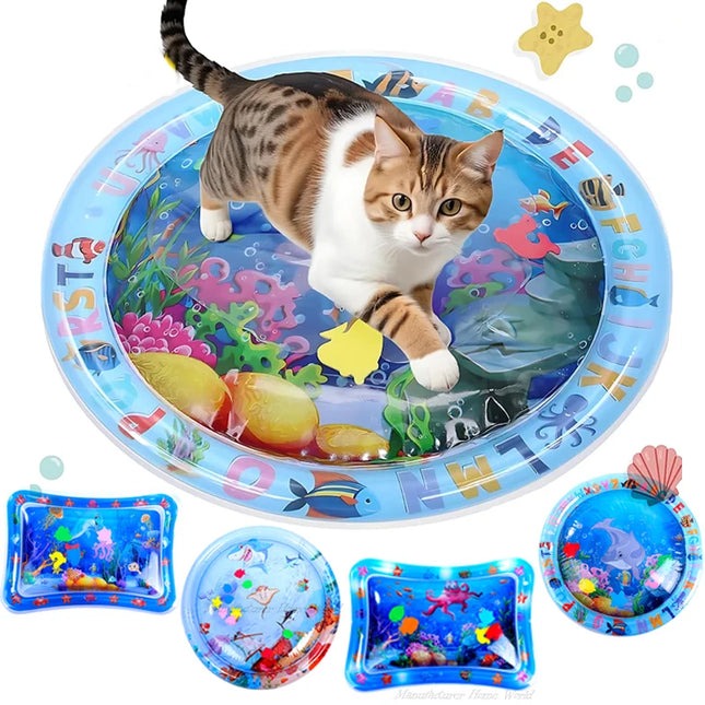 Cat Sensory Water Play Mat