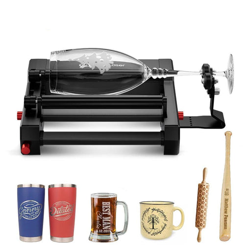 Precision 360° Rotary Engraving Tool for Cylindrical Surfaces