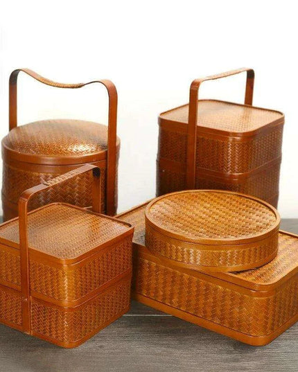 Sustainable Bamboo Tea and Snack Storage Set - The Ideal Eco-Friendly Gift