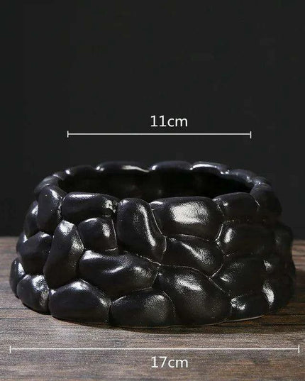 Timeless Elegance: Handcrafted Chinese Ceramic Bonsai Planter for Exquisite Home Decor