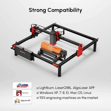 Precision 360° Rotary Engraving Tool for Cylindrical Surfaces