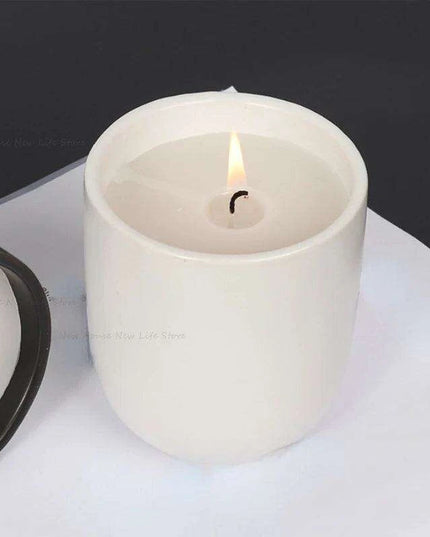 Personalized Round Silicone Mold for Unique Candle and Succulent Creations - Enhance Your Home Decor