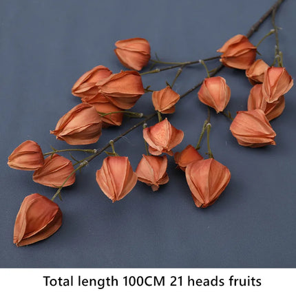 XUELY 21 Heads Foam Lantern Flower Branch - Wedding & Home Decor