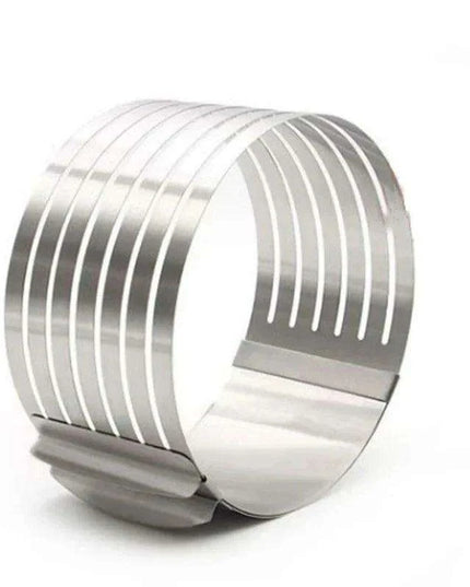 Versatile Stainless Steel Cake Slicing Set for Perfect Layered Creations