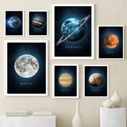 Sun Venus Pictures Painting Nordic Posters for Living Saturn Mars Earth Pluto Planet Wall Art Canvas and Prints Wall Room Decor sun-venus-pictures-painting-nordic-posters-for-living-saturn-mars-earth-pluto-planet-wall-art-canvas-and-prints-wall-room-decor