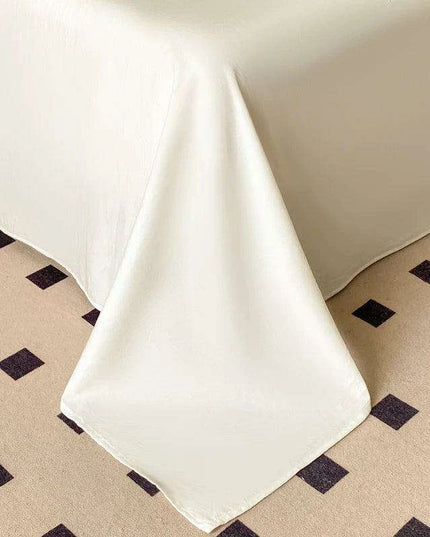 Luxe Korean Princess Lace Ruffle Bedding Ensemble with Duvet Cover, Bed Sheet, Skirt, and Pillowcases