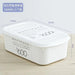 Japanese-Inspired FreshLock Food Storage Solution with Compartments for Ultimate Organization