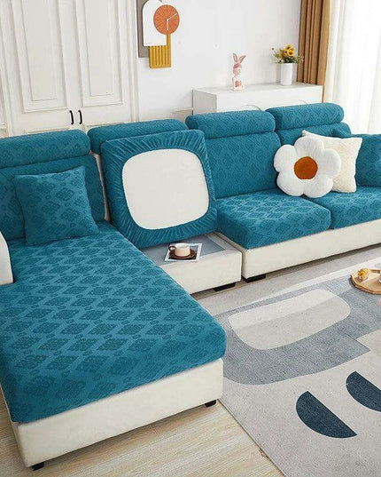 Svetanya Stretchable Jacquard Sofa Slipcover - Washable and Removable Furniture Protector