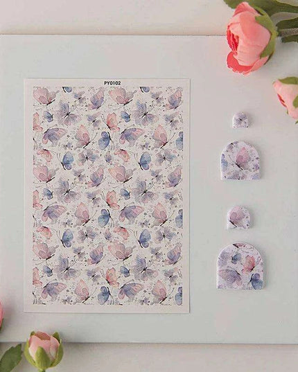 Geometric Elegance Polymer Clay Cutting Tools - Essential for Creative Makers