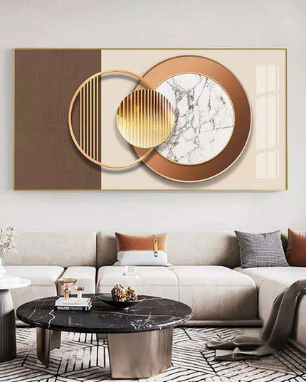 Elegant Geometric Canvas Art Prints: Transform Your Home Decor
