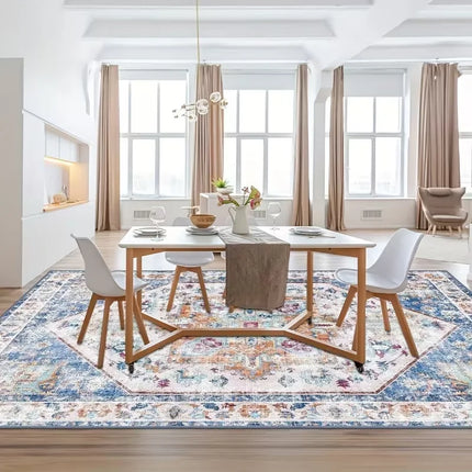 Bohemian Vintage Soft Area Rug — Non-Slip, Multi-Size | Très Élite