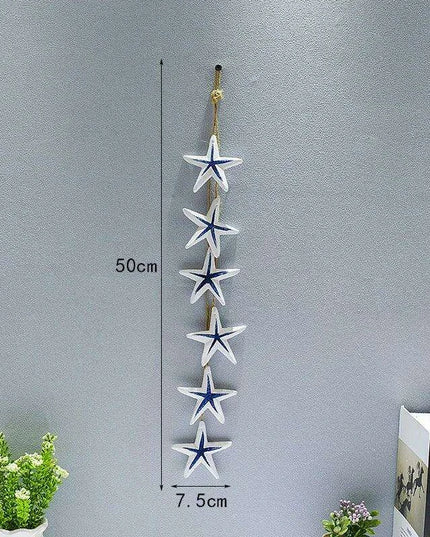 Mediterranean Elegance Handcrafted Wooden Fish Wall Decor