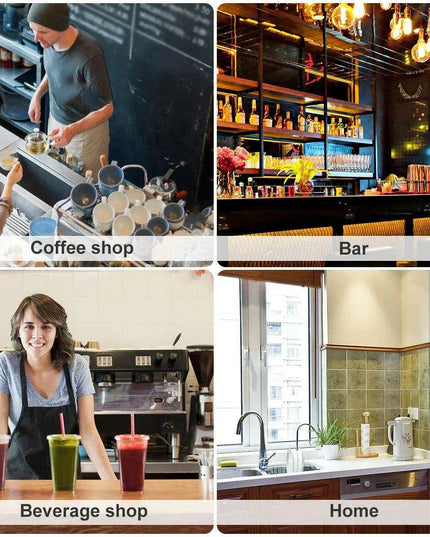 Automatic High Pressure Stainless Steel Glass Rinser Kit for Effortless Kitchen Cleaning