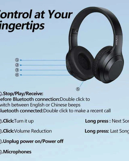 Lenovo TH10 Wireless ANC Stereo Headphones with Powerful Bass and Sweat-Resistant Design