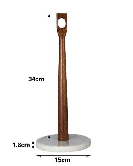 Elegant Stainless Steel Paper Roll Dispenser for Kitchen and Bathroom