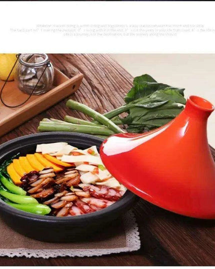 Authentic Japanese Ceramic Tagine Pot - Versatile Cooking Essential