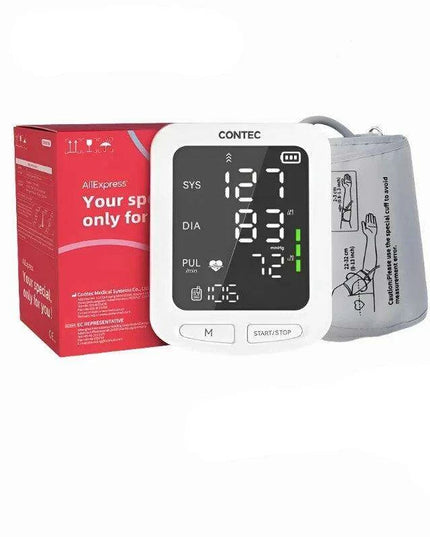 Compact Auto-Inflating Blood Pressure Monitor - Your Ultimate Health Tracking Device