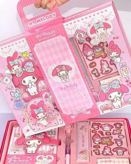 Charming Sanrio Kuromi & My Melody Creative Writing Essentials Set