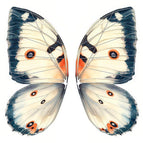 M Butterfly fabric