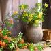98cm Lifelike Artificial Bean Locust Flower Arrangement