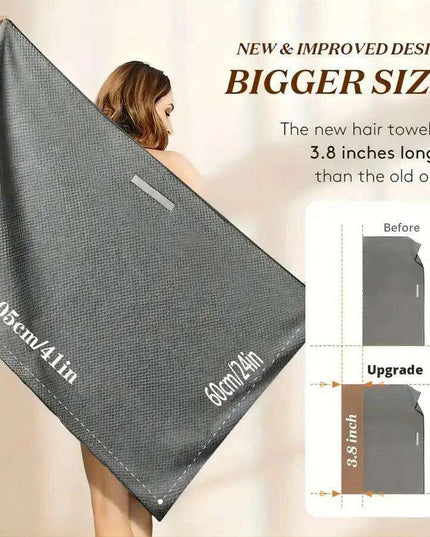 Luxury Microfiber Hair Drying Towel