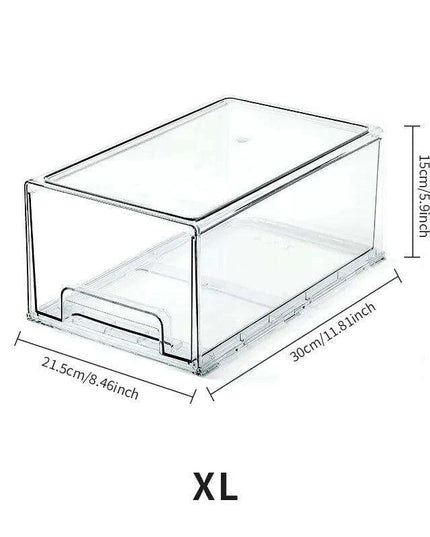 Fridge Organization Freshness Container - Ultimate Storage Solution for Neat Refrigeration