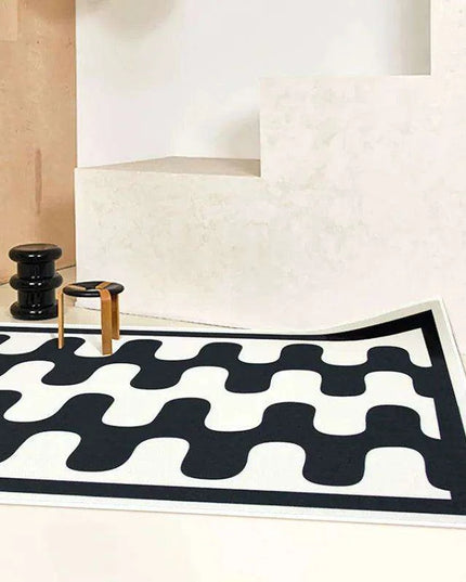 Regal Ruby Luxe Checkerboard Area Rug