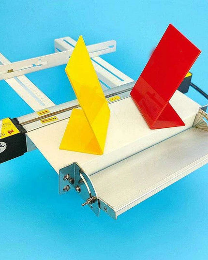 Versatile Portable Acrylic Bender with Angle Adjustment and Temperature Precision for PVC Letter Shaping