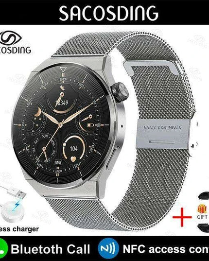 2023 GT3 Pro Smart Watch: Premium NFC Technology, Bluetooth Calling, Health Tracking & IP68 Waterproof Design!