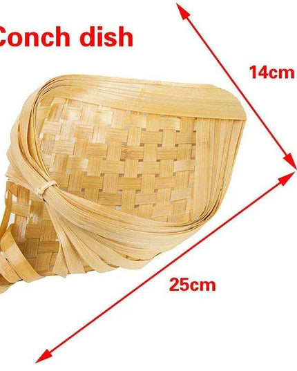 Sophisticated Bamboo Sushi and Sashimi Serving Set with Decorative Accents