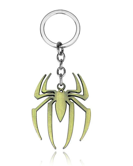 Spiderman Emblem Keychain - Stylish Spider Keyring for Marvel Enthusiasts