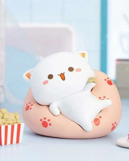 Mitao Enchanted Lucky Cat Surprise Boxes - Charming Collectible Figurines for Whimsical Home Decor