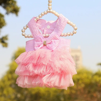 Dog & Cat Lace Princess Dress
