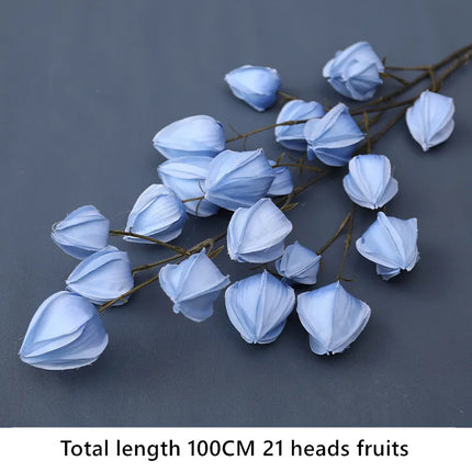 XUELY 21 Heads Foam Lantern Flower Branch - Wedding & Home Decor