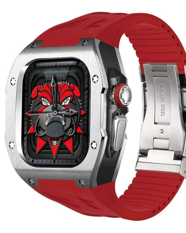 Titanium Alloy 49MM Customizable Apple Watch Conversion Kit with Tools