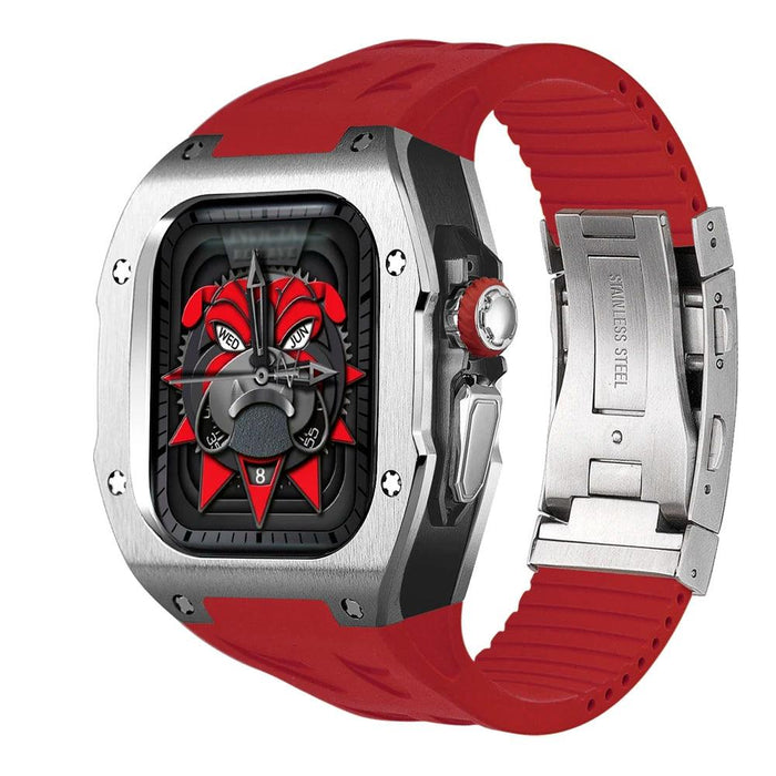 Titanium Alloy 49MM Customizable Apple Watch Conversion Kit with Tools