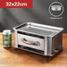 Deluxe Stainless Steel Fish Grilling Kit with Infusion Tray and Korean BBQ Features
