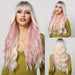 30-Inch Brown Wavy Synthetic Wig with Bangs - Perfect for Parties and Themed Events