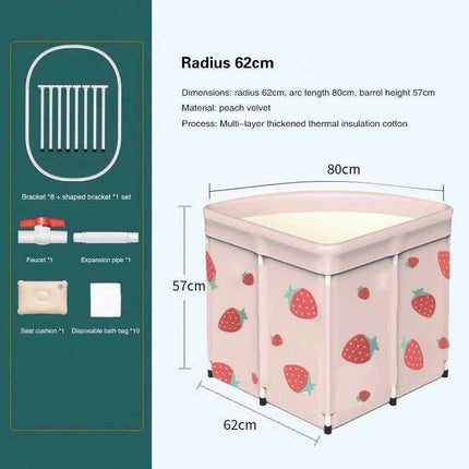 Triangular Oasis Portable Spa Tub for Ultimate Relaxation