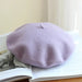 Stylish French Wool Beret for Women - Elegant and Cozy Artistic Hat