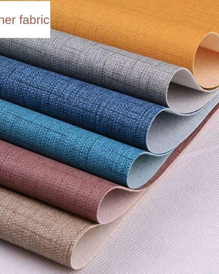 Elegant Polyester Faux Leather Fabric - Perfect for Stylish Home Decor & Creative Crafts
