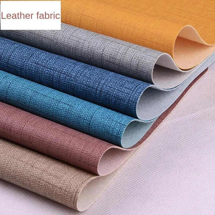 Elegant Polyester Faux Leather Fabric - Perfect for Stylish Home Decor & Creative Crafts