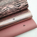 Glittery Pink Tiger & Serpent Faux Leather DIY Crafting Set