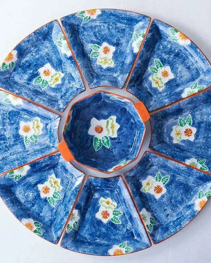 Elegant New Year's Eve Ceramic Dining Set for a Luxe Celebration